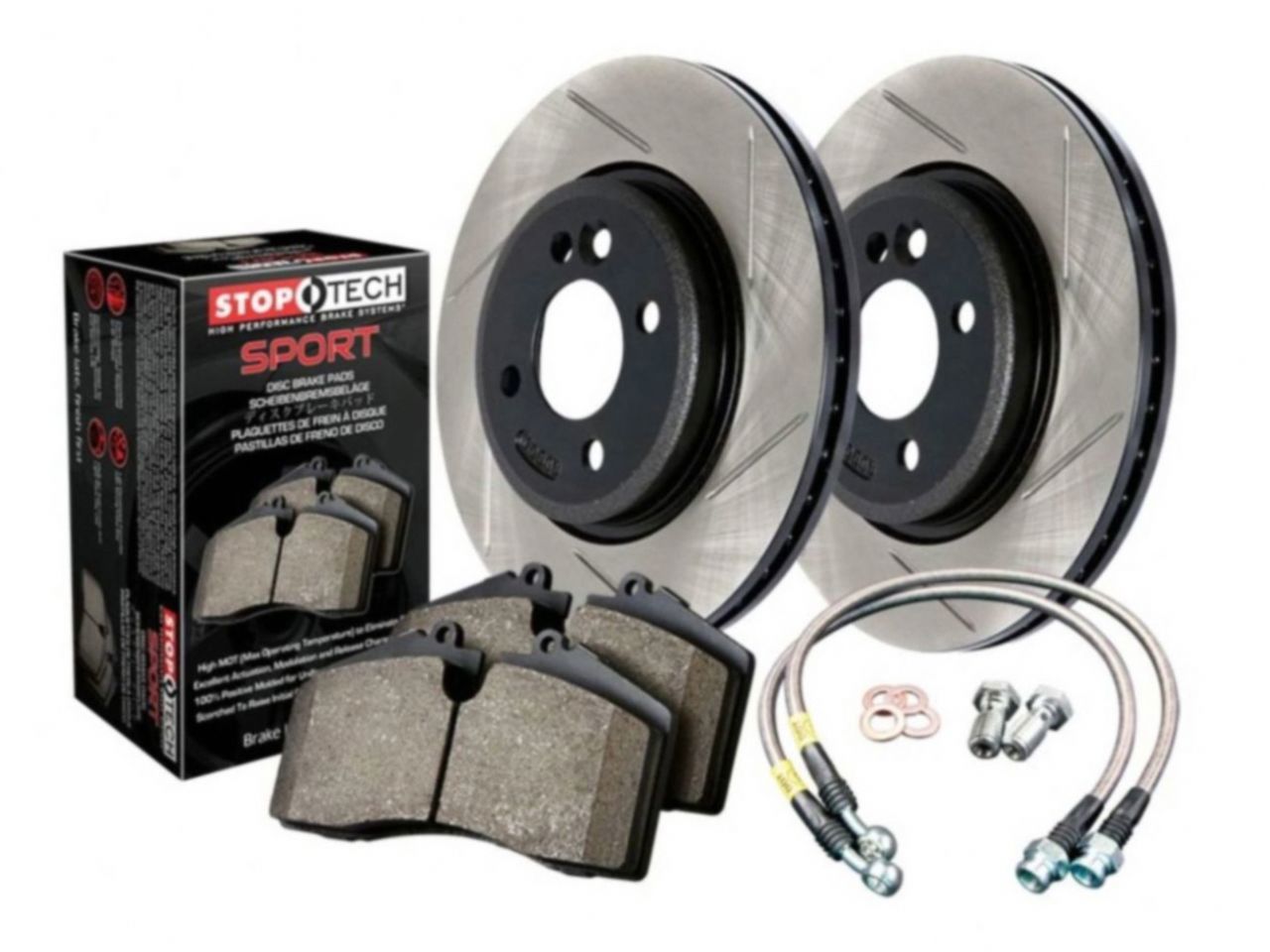 Sport Axle Pack Drilled Rotor, Front