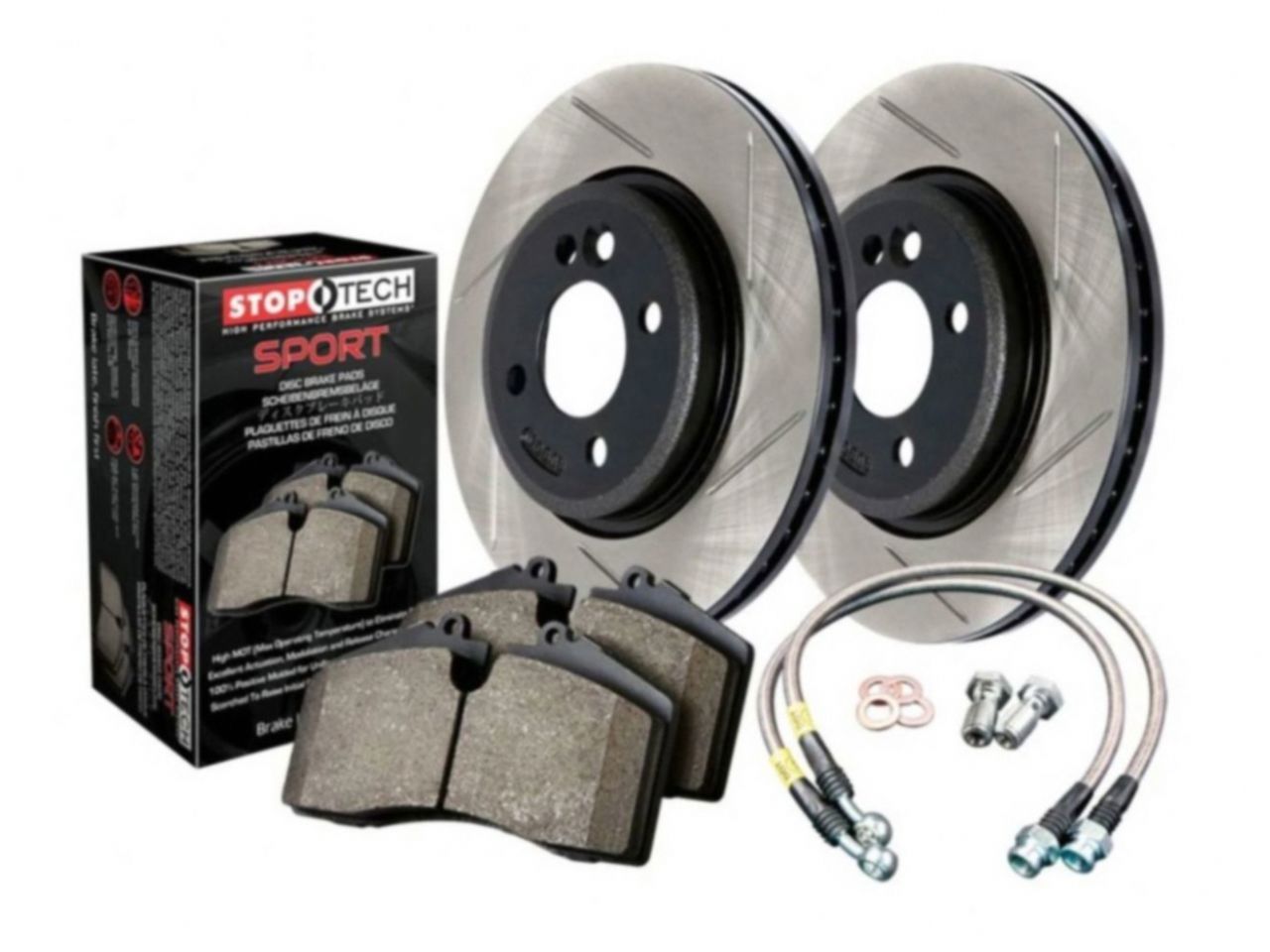 Sport Axle Pack Drilled Rotor, Front