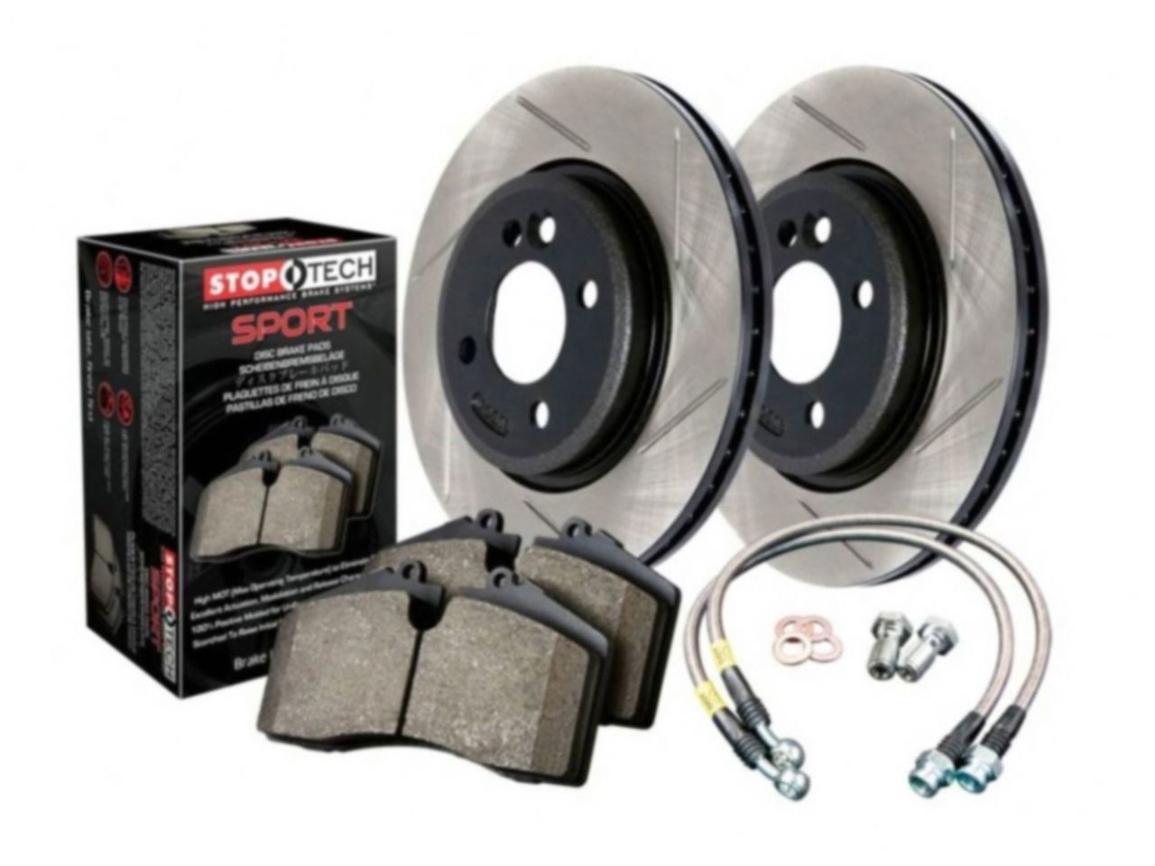 Sport Axle Pack Drilled Rotor, Front