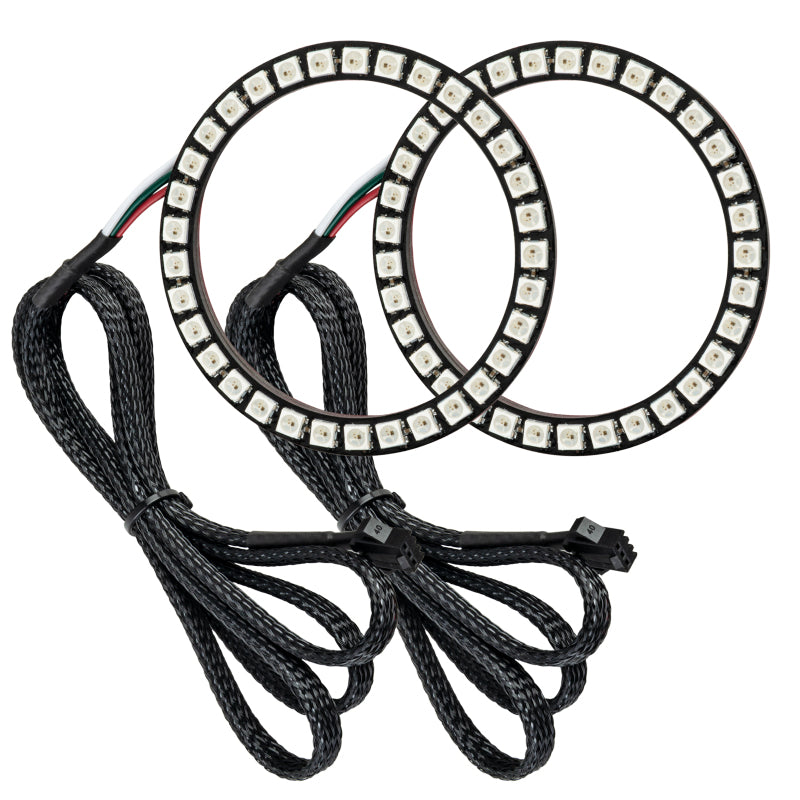 Oracle 15-17 Ford Mustang V6/GT/Shelby Dynamic DRL w/ Halo Kit - ColorSHIFT - Dynamic