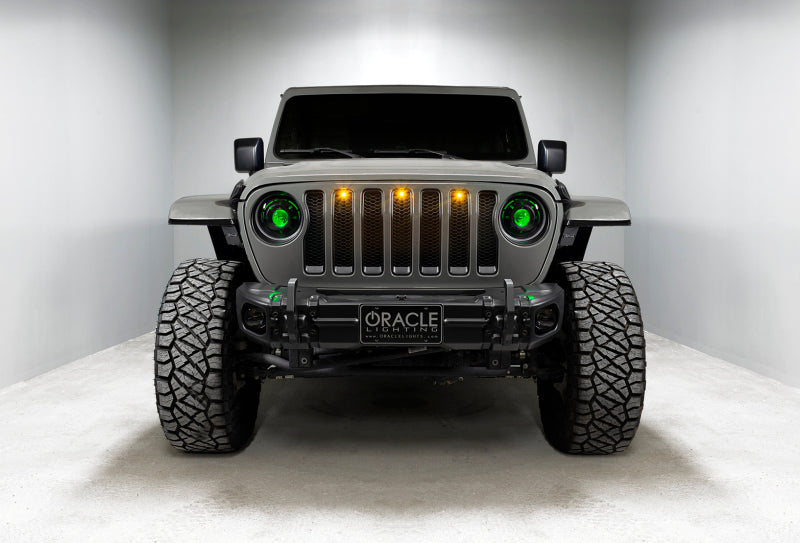 Oracle Oculus Bi-LED Projector Headlights for Jeep JL/Gladiator JT - w/ Simple Controller