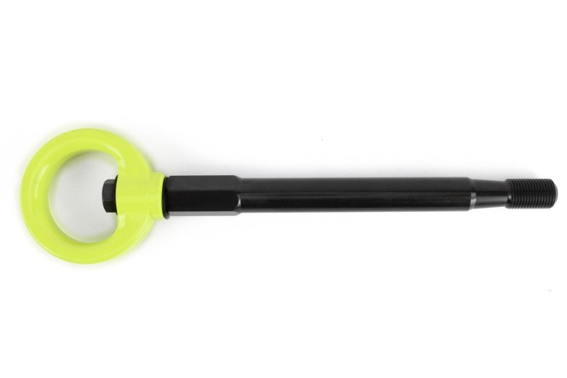 PERRIN 08-14 Subaru WRX & STI / 08-11 Impreza / 05-09 Legacy Tow Hook Kit (Front) - Neon Yellow