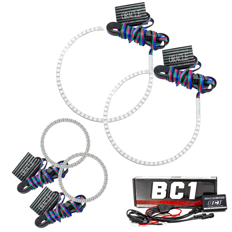 Oracle Lincoln Mark LT 06-07 Halo Kit - ColorSHIFT w/ BC1 Controller