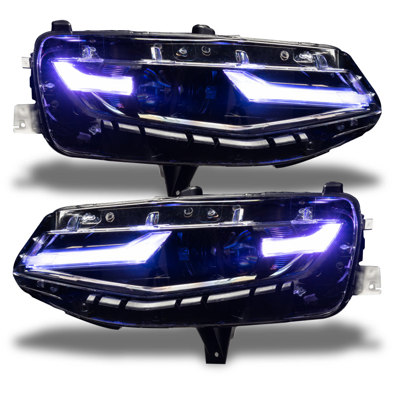 Oracle 19-21 Chevy Camaro LS/LT RGB+A Headlight DRL Kit - ColorSHIFT w/ BC1 Controller