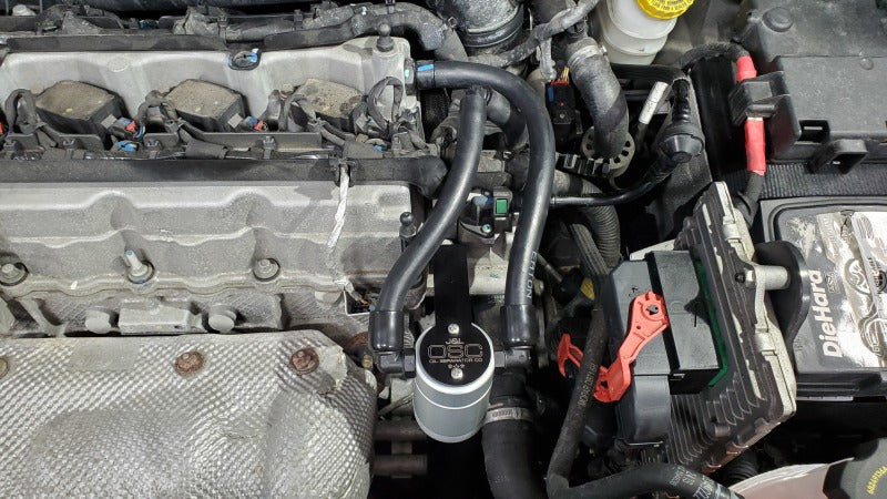 J&L 14-22 Jeep Cherokee 2.4L / 15-21 Jeep Renegade Driver Side Oil Separator 3.0 - Clear
