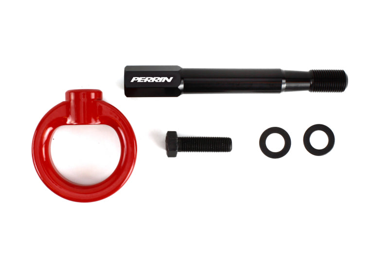 PERRIN 15-21 Subaru WRX/STI Tow Hook Kit (Rear) - Red