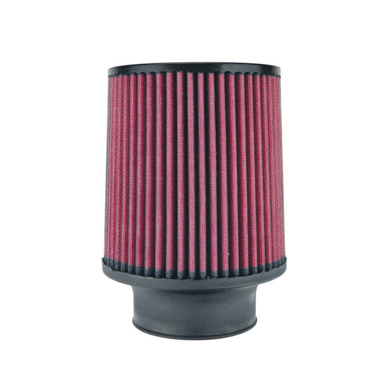 Injen High Performance Air Filter - 3 1/2 Black Oiled Filter 6 Base / 6 7/8 Tall / 5 1/2 Top