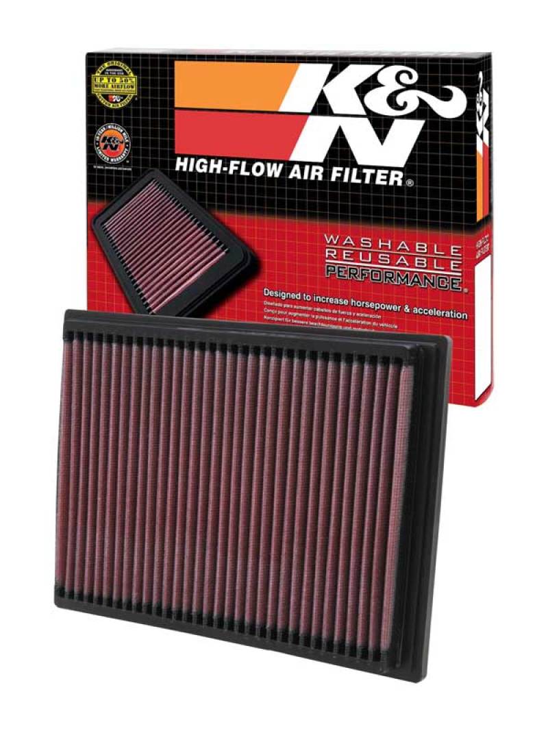 K&N 90-06 BMW 2.0/2.2/2.5/2.8/3.0/3.2L Drop In Air Filter