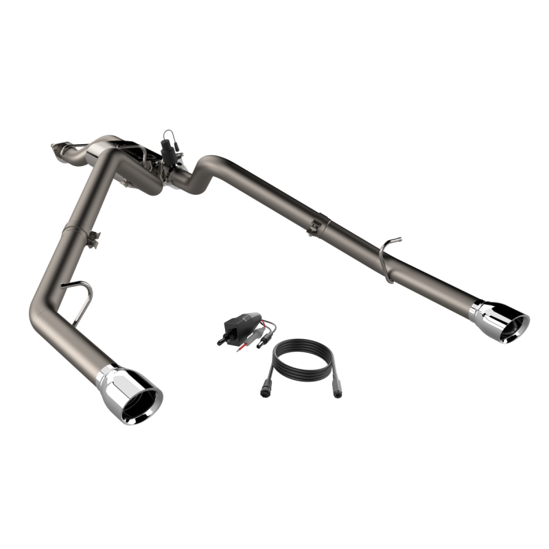 2019-2024 Ram 1500 QTP Screamer Split Rear Exit Cat Back