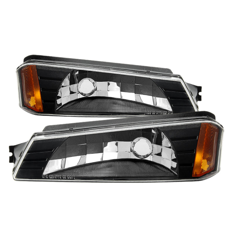 xTune Chevy Avalanche 1500 2002 OEM Bumper -Black CBL-JH-CAVA02-AM-BK