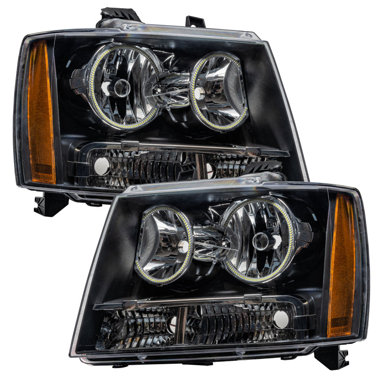 Oracle 07-13 Chevrolet Avalanche Pre-Assembled SMD Headlights - UV/Purple