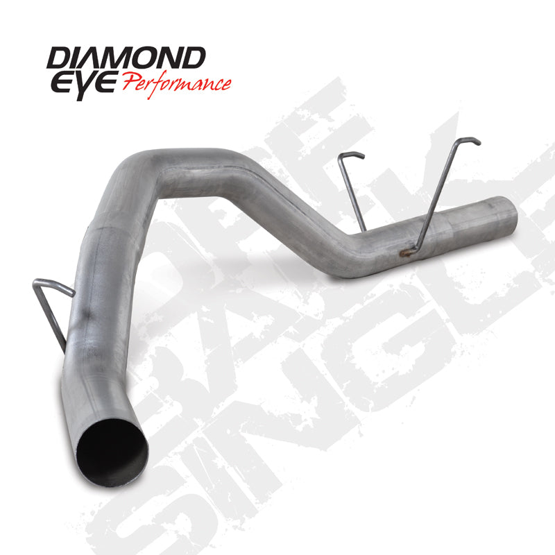 Diamond Eye KIT 4in DPF-BACK Single AL: DODGE 6.7L 2500 2014 LONG BOX ONLY