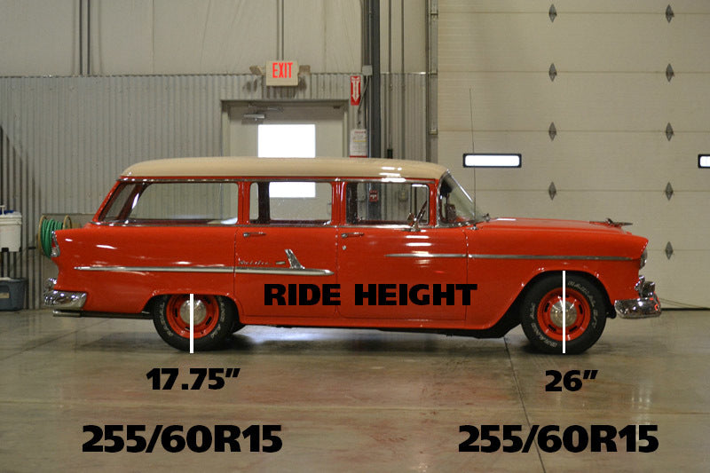 Ridetech 55-57 Chevrolet Wagon Big Block StreetGrip Suspension System