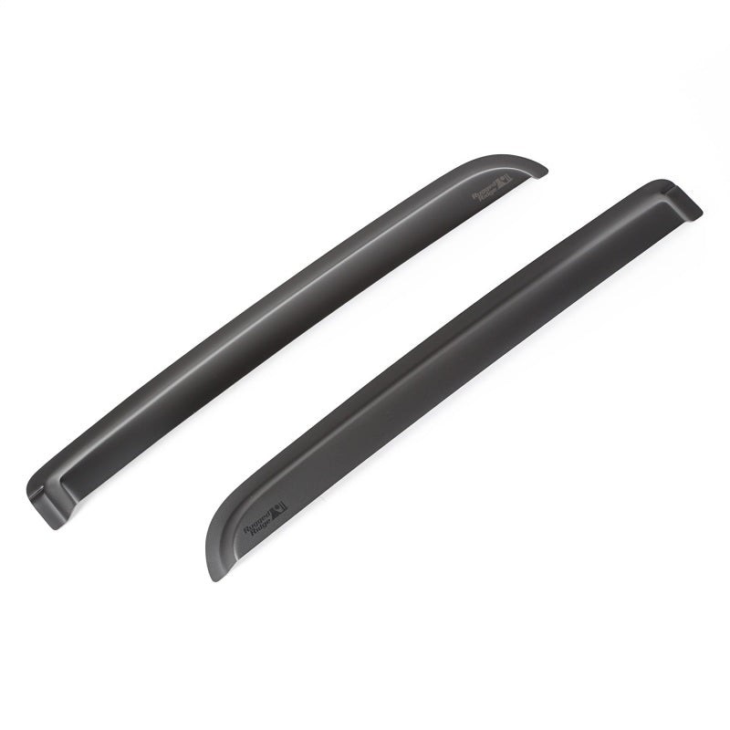 Rugged Ridge Rear Window Visors Black 09-14 Ford F150 Crew