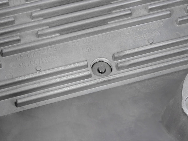 aFe Transmission Pan (Raw); Ford Diesel Trucks 03-10 V8-6.0/6.4L (td)