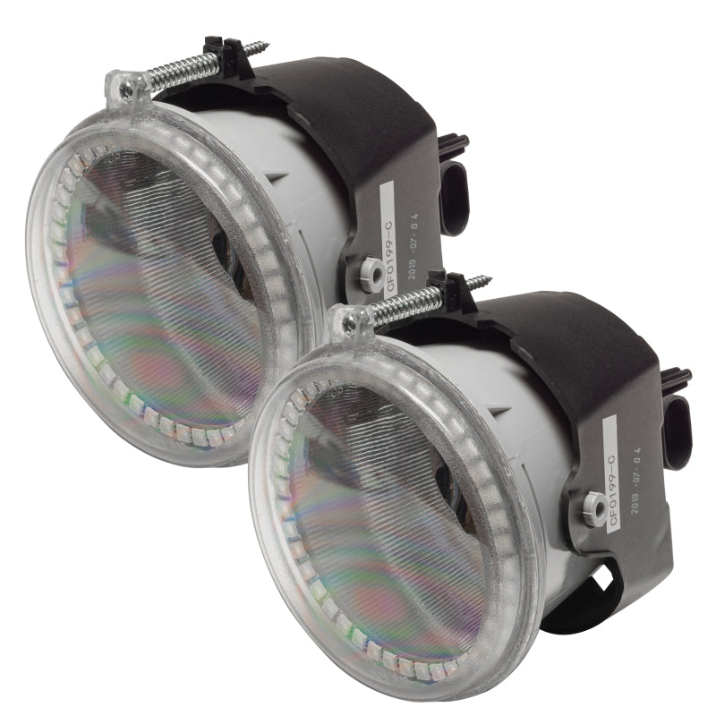 Oracle 05-10 Chrysler 300C Pre-assembled Halo Fog Lights - Red