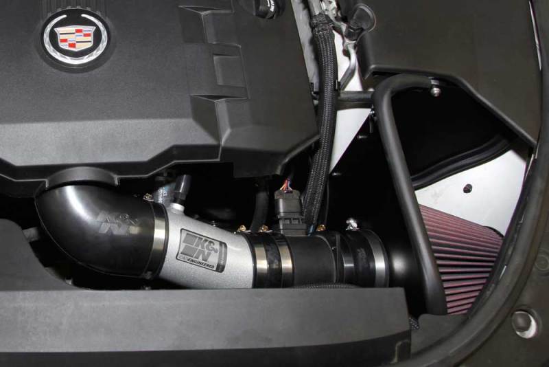 K&N 08-11 Typhoon, Cadillac CTS 3.6L, 3.6L 69 Series Typhoon Perf Intake Kit