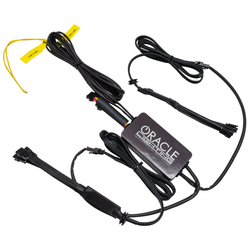 Oracle 15-17 Ford Mustang V6/GT/Shelby Dynamic DRL w/ Halo Kit - ColorSHIFT - Dynamic