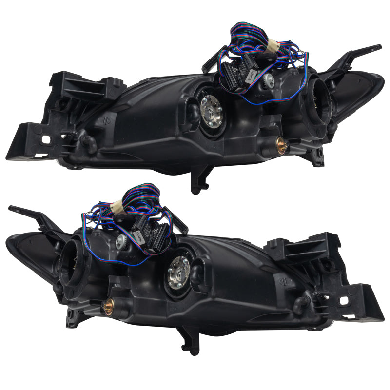 Oracle 04-09 Mazda 3 SMD HL - 4DR - Halogen Style - ColorSHIFT w/ Simple Controller