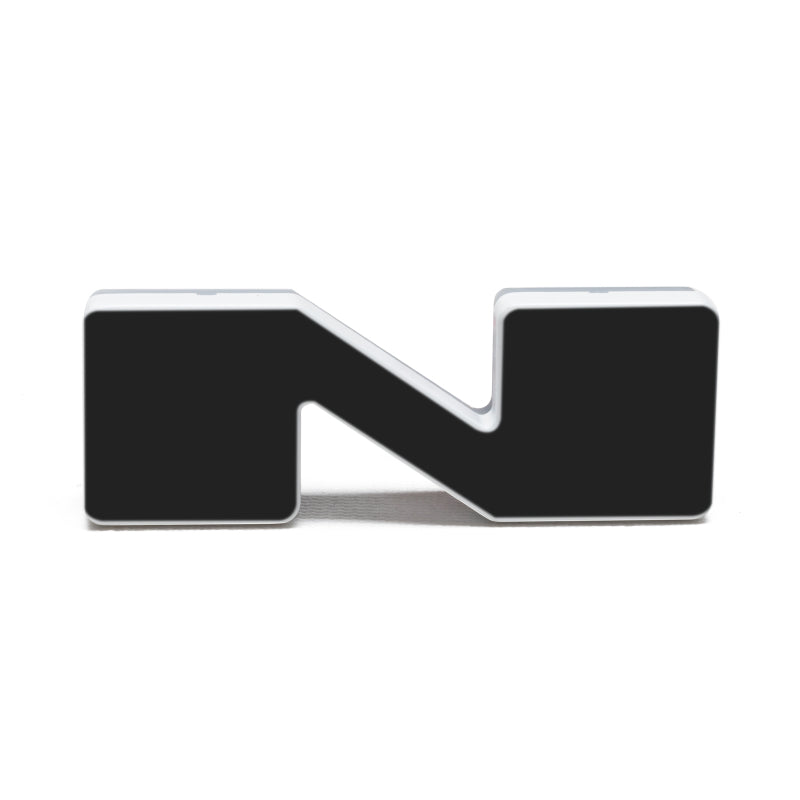 ORACLE Lighting Universal Illuminated LED Letter Badges - Matte Blk Surface Finish - N