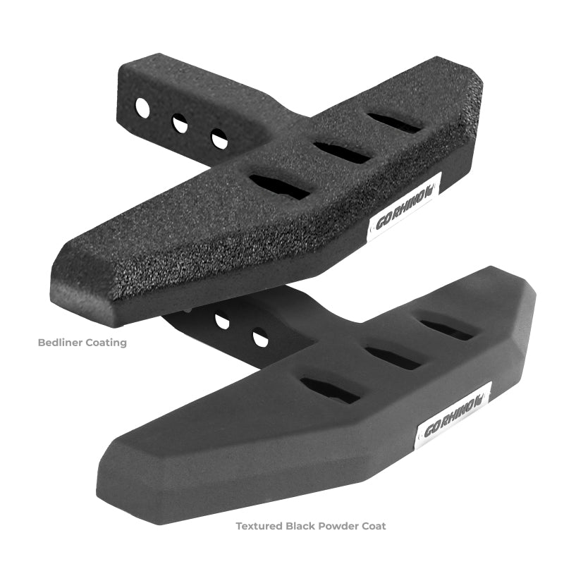 Go Rhino RB20 Slim Hitch Step - 18in. Long / Universal (Fits 2in. Receivers) - Tex. Blk