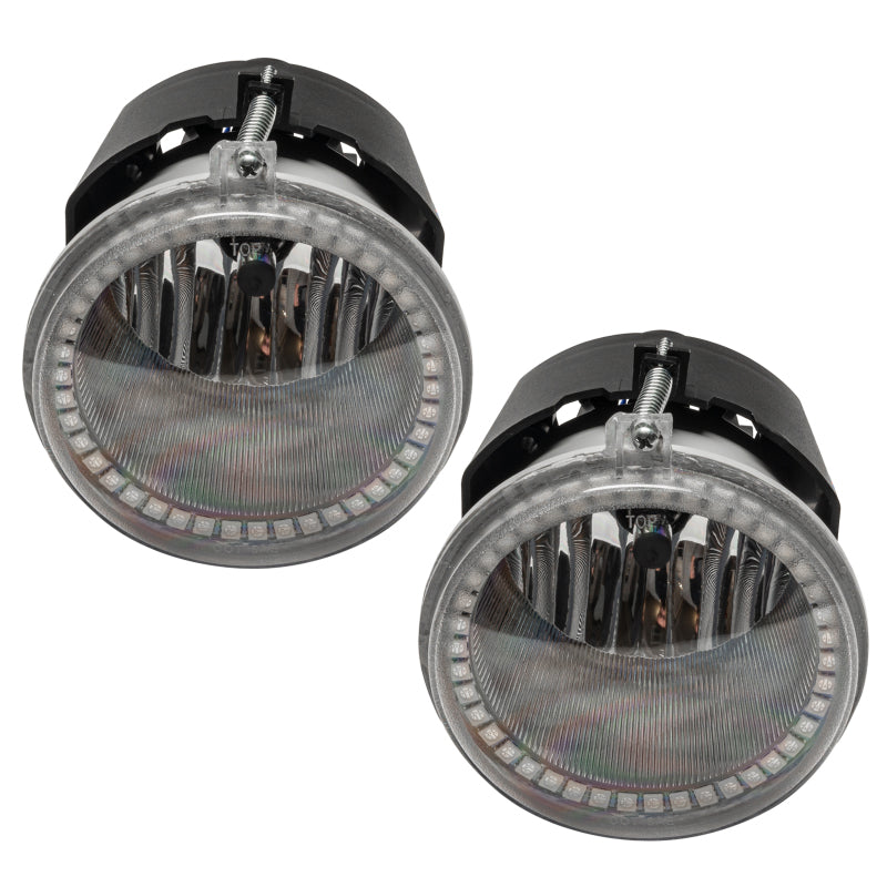 Oracle 05-10 Chrysler 300C Pre-assembled Halo Fog Lights - Red