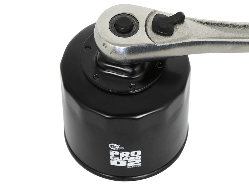 aFe Pro GUARD D2 Oil Filter 02-17 Nissan Cars L4/ 04-17 Subaru Cars H4 (4 Pack)