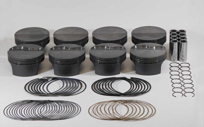 Mahle MS Piston Set LS 430cid 4.135Bore 4.000 Stroke 6.125 Rod 0.927 Pin -5.8cc 454g 11.4CR