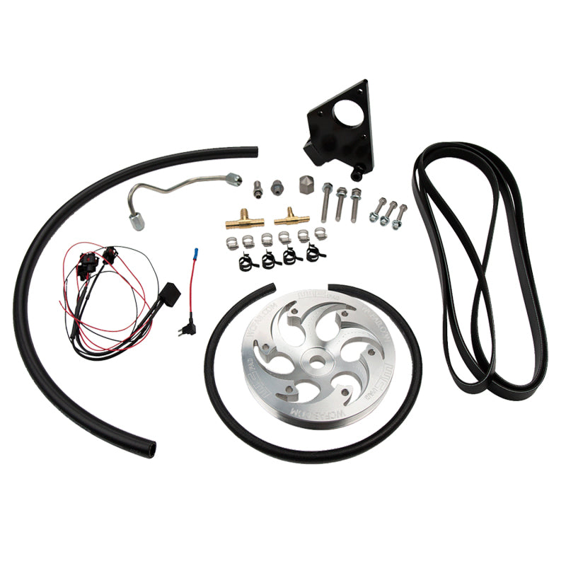 Wehrli 01-04 Chevrolet 6.6L LB7 Duramax Twin CP3 Kit w/Raw Pulley