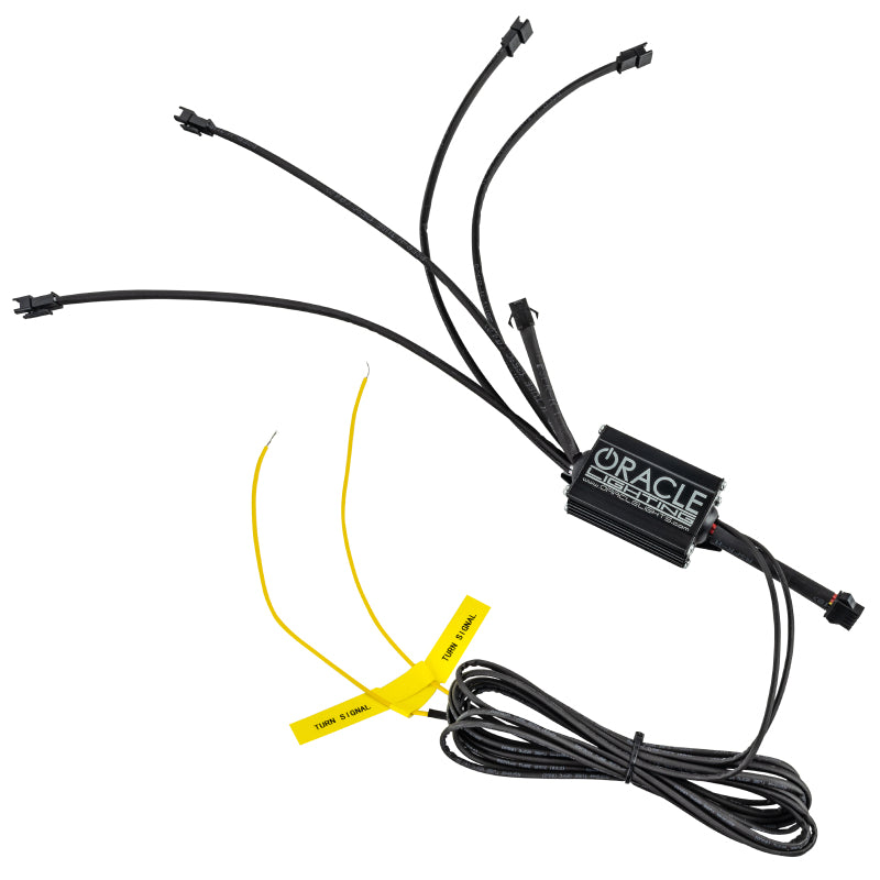 Oracle 15-17 Ford Mustang V6/GT/Shelby Dynamic DRL w/ Halo Kit - ColorSHIFT - Dynamic