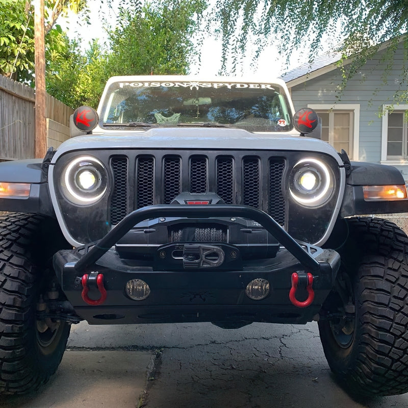 Oracle Jeep JL/Gladiator JT Oculus Bi-LED Projector Headlights - Amber/White Switchback