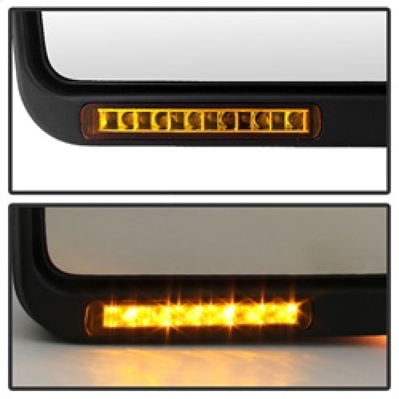 xTune Ford F150 07-14 Power Heated Amber LED Signal OE Mirror Right MIR-03349EH-P-R