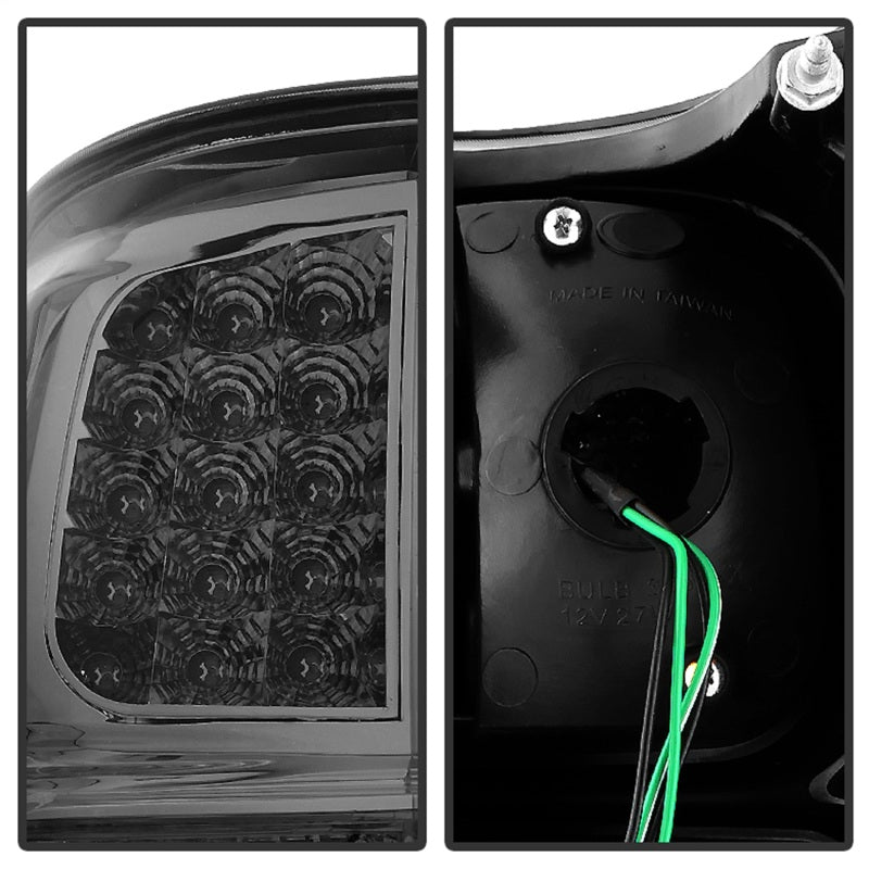 xTune Chevy Suburban/GMC Yukon/Yukon Denali 07-14 LED Tail Lights Smoked ALT-JH-CSUB07-LED-G2-SM