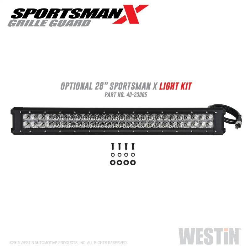 Westin 15-20 Chevrolet Colorado Sportsman X Grille Guard - Textured Black