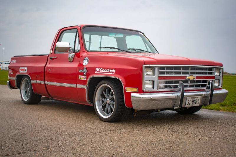 Ridetech 73-87 Chevrolet C10 Small Block/LS StreetGrip Suspension System w/ Control Arm Bushing Kit