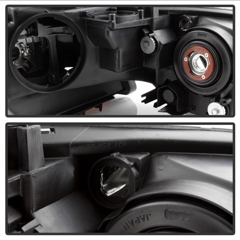 xTune Lexus Gs 06-11 OE Projector Headlights (w/AFS. Hid Fit) Black PRO-JH-LGS06-AFS-AM-BK