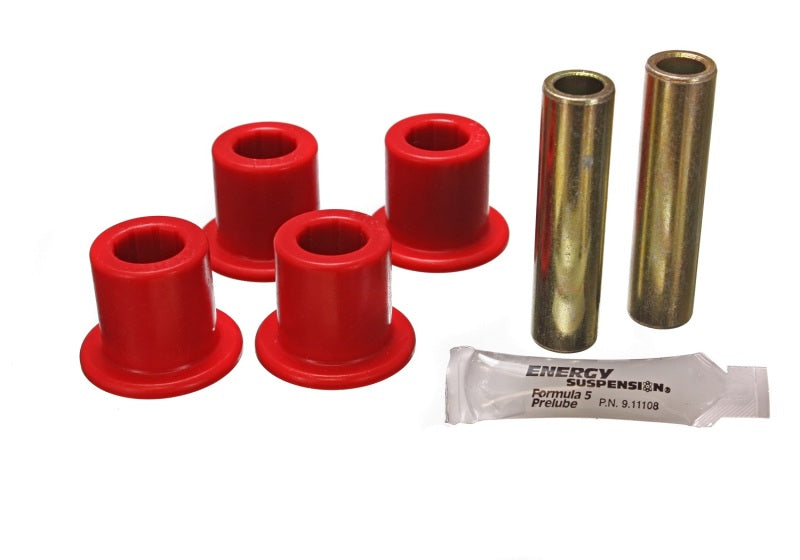 Energy Suspension Ford Front Shackle Busing Set - Red