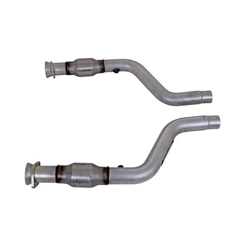 BBK 05-15 Dodge Challenger Charger Short Mid X Pipe w/Catalytic Converters 2-3/4 For LT Headers