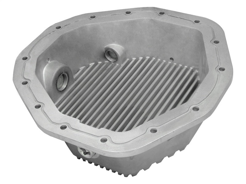 aFe Rear Differential Cover (Raw; Street Series); Dodge Diesel Trucks 03-05 L6-5.9L (td)