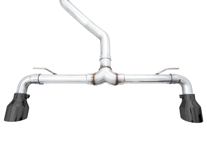 AWE 2022 VW GTI MK8 Track Edition Exhaust - Diamond Black Tips