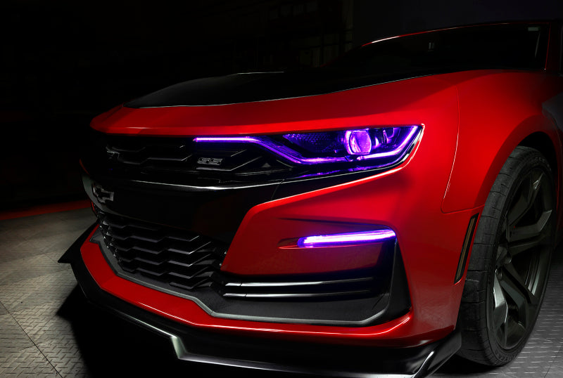 Oracle 19-21 Chevy Camaro SS/RS RGBW+A Headlight DRL Kit - ColorSHIFT w/o Controller