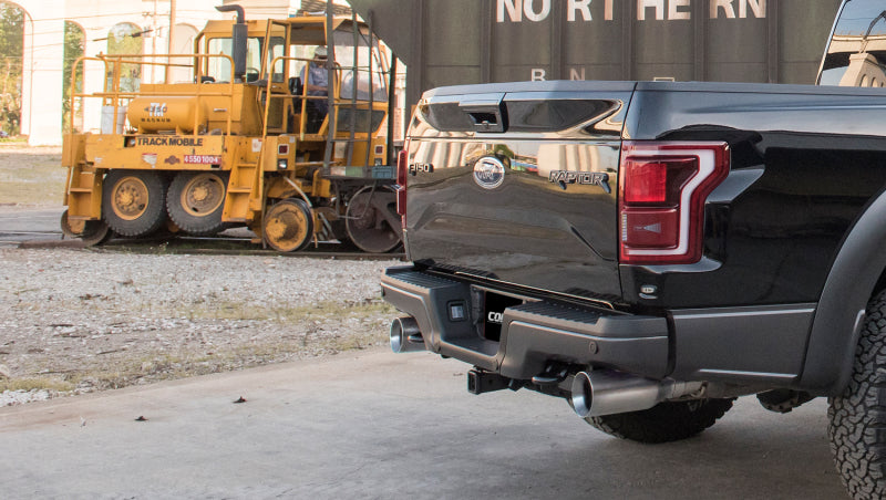 Corsa 2017-2020 Ford F-150 Raptor 3in Inlet / 5in Outlet Satin Polished Tip Kit (For Corsa Exh Only)