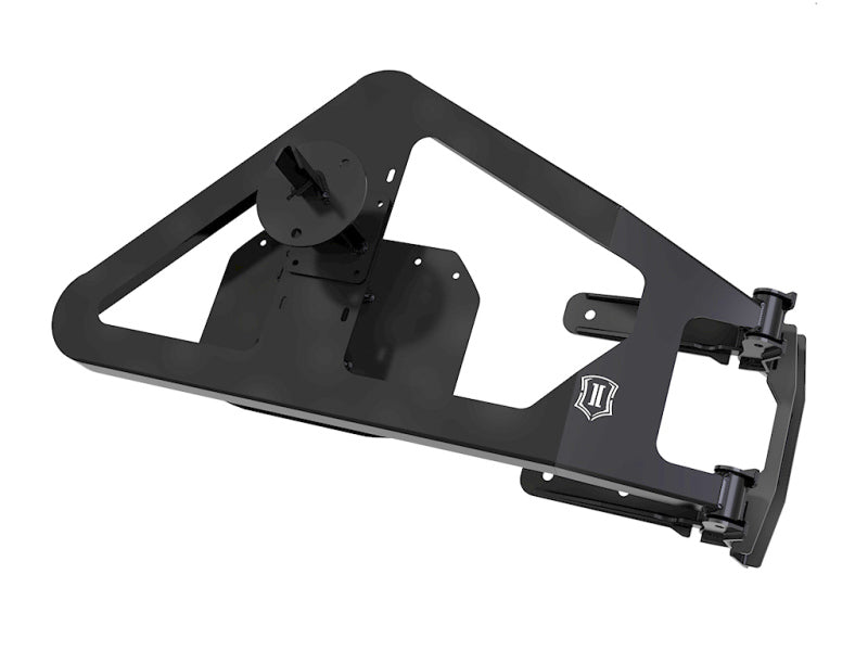 ICON 2018+ Jeep Wrangler JL Body Mount Tire Carrier Kit
