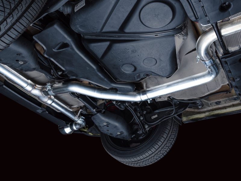 AWE 2022 VW GTI MK8 Track Edition Exhaust - Chrome Silver Tips