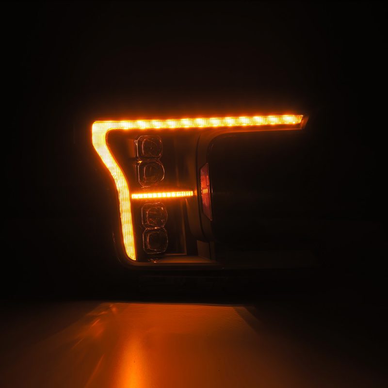 AlphaRex 18-20 Ford F-150 NOVA LED Proj Headlight Blk (14th Gen G2 Style)