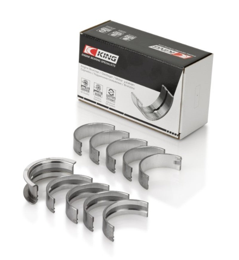 King 91-04 Nissan 146CI/2.4L KA24DE L4 / 89-97 146CI/2.4L KA24E L4 (Size +0.5) Main Bearing Set