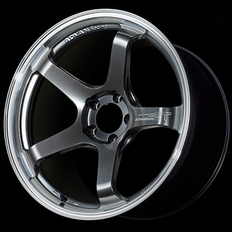 Advan GT Beyond 19x9.5 +22 5x120 Machining and Racing Hyper Black Wheel