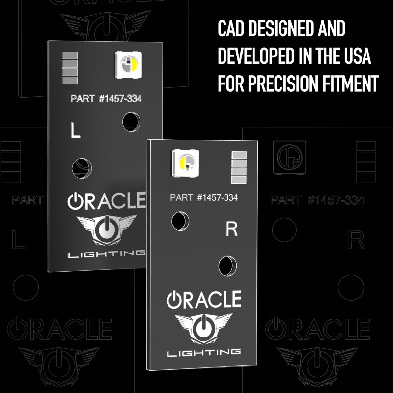 Oracle 14-21 Infiniti Q50 RGB+W Headlight DRL Kit - ColorSHIFT w/ Simple Controller