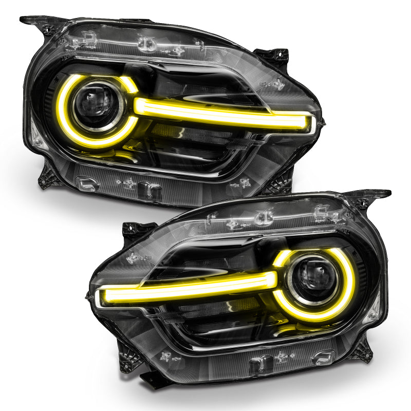 Oracle 2021 Ford Bronco Sport RGB+W Headlight DRL + Halo - ColorSHIFT w/ RF Controller