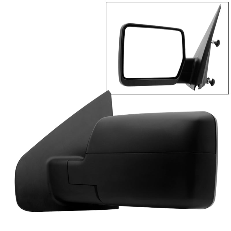 xTune Ford F150 04-06 Manual OE Mirror Left MIR-03348MB-M-L